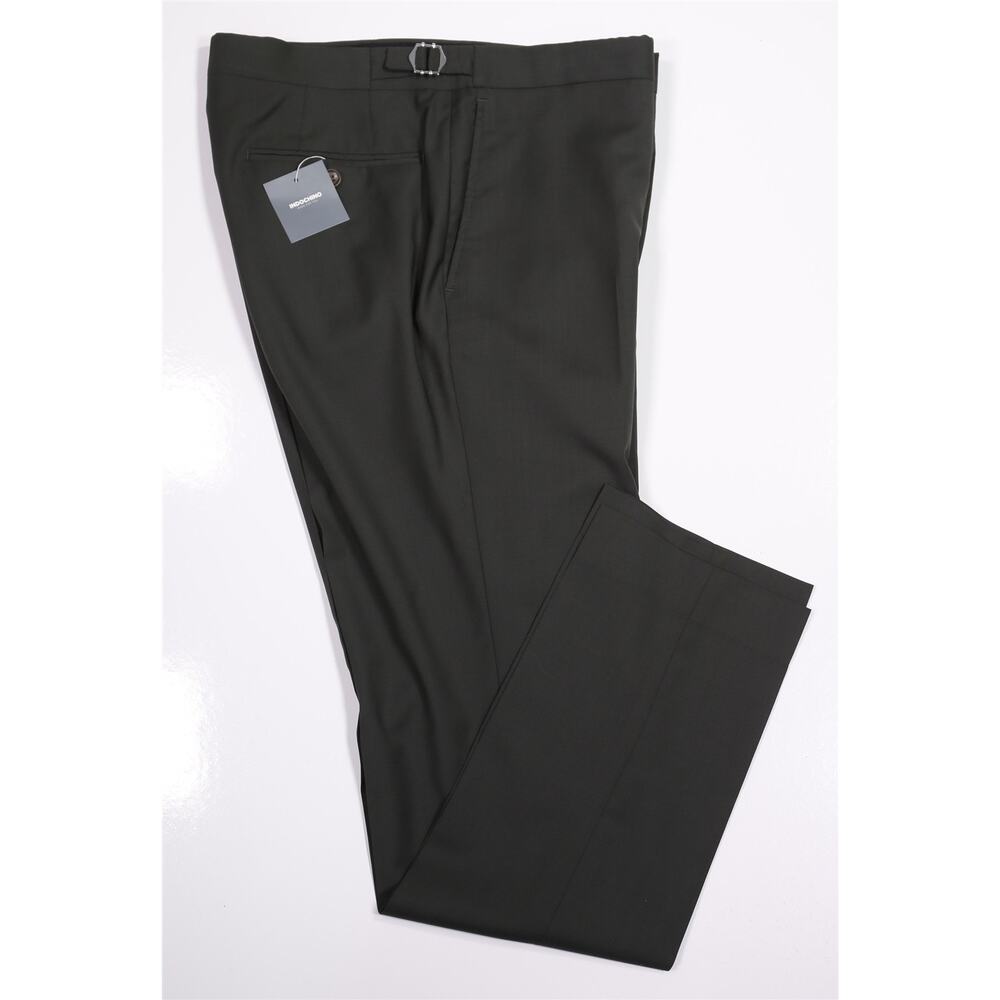 Men's Black Dress Pants with Side Adjuster